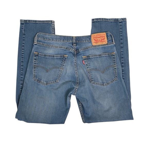 Levi's 505 Straight Leg Jeans Mens 32X30 - Picture 5 of 10